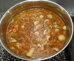 Pekingsuppe wie beim Chinamann