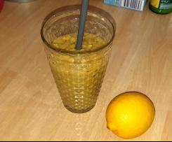 Grüner Smoothie: Apfel, Banane