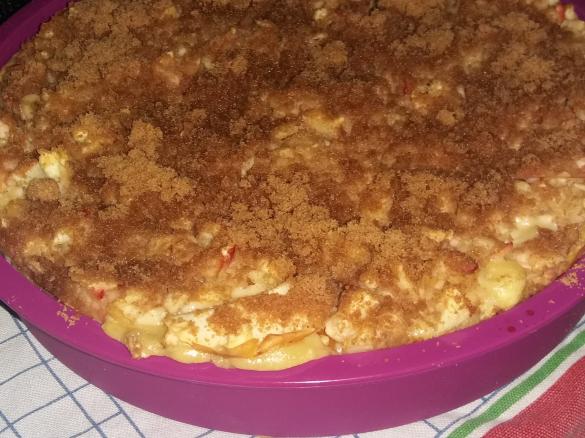 Apfelkuchen mit Spekulatiusstreusel