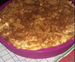 Apfelkuchen mit Spekulatiusstreusel