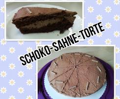Schoko-Sahne-Torte für Kristin