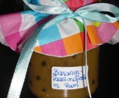 Passionsfrucht-Bananen-Konfitüre mit Rum