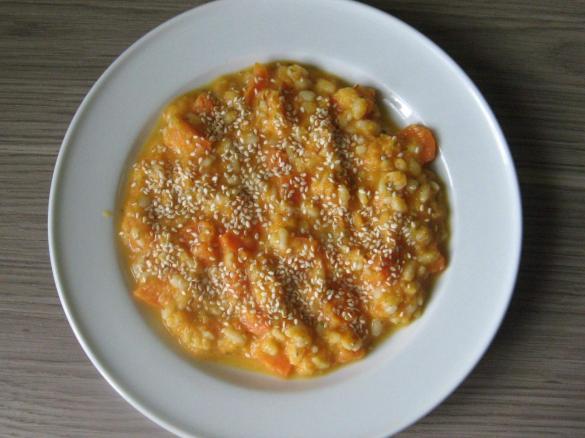 Cremige Karottensuppe mit Ingwer