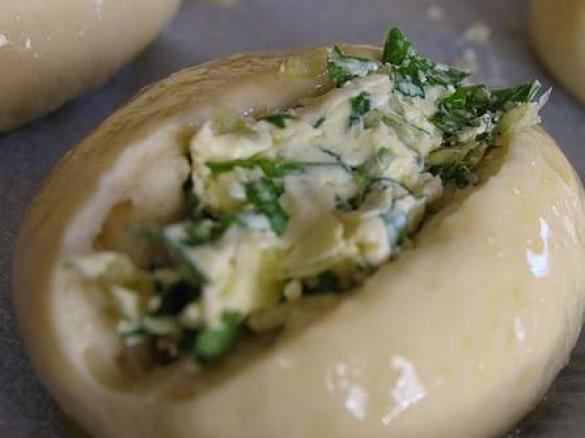 Knoblauchbrötchen