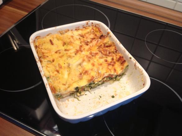 Tomaten-Spinat-Lasagne aus Finessen 2/2011