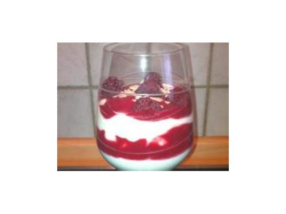 Himbeer - Topfencreme