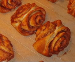 Zimt Schnecken (Teilchen)