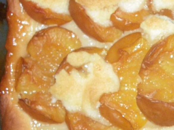 Hefekuchen mit Mirabellen