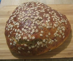 Vollkornbrot mit Wurzelgemüse