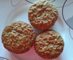 Bananen Haferflocken Muffins