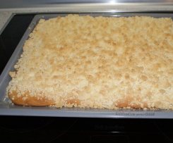 Streuselkuchen (Hefeteig) vom Blech wie von Oma