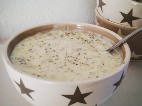 Overnight Oat  (Müsli)  mit Quark & Chia 