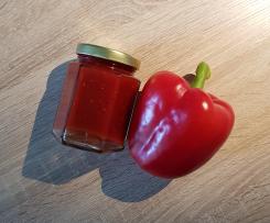 Paprika-Himbeer-Marmelade mit Chili