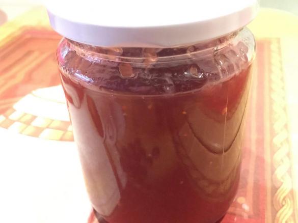 Rhabarber-Erdbeer-Konfitüre