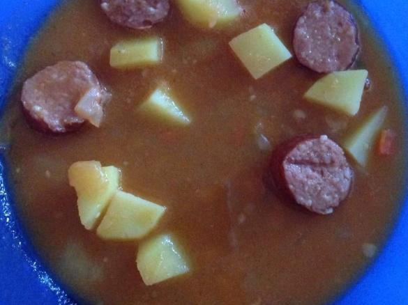 Serbische Bohnensuppe 