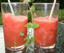 Variation von Grapefruit-Melonen-Cooler Cocktail