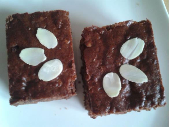 Lebkuchen-Brownies    lecker und saftig