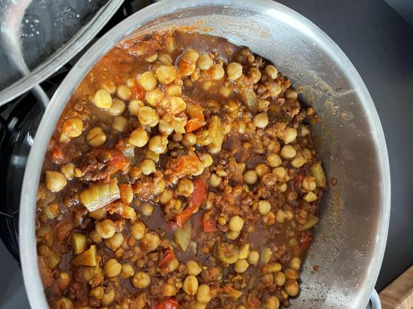 Orientalischer Eintopf mit Harissa