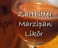 Zartbitter Marzipan Likör