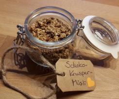 Knuspermüsli - wenig Zucker & wenig Fett - ohne Rosinen