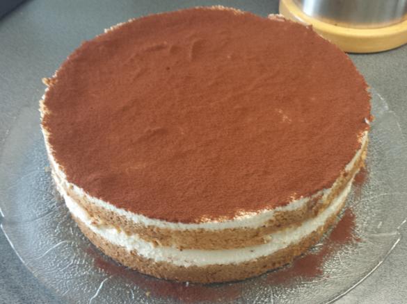 Tiramisu-Torte vegan