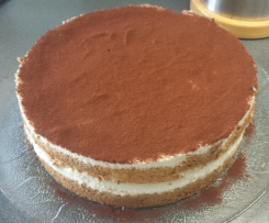 Tiramisu-Torte vegan