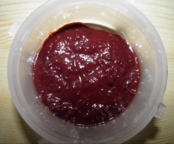 Pflaumenmus mit Schokonote