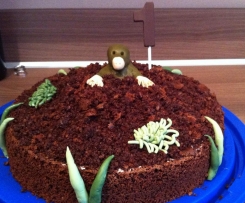 Schokoladigste und schnellste Maulwurftorte/ Maulwurfkuchen