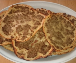 Türkische Pizza (Lahmacun)