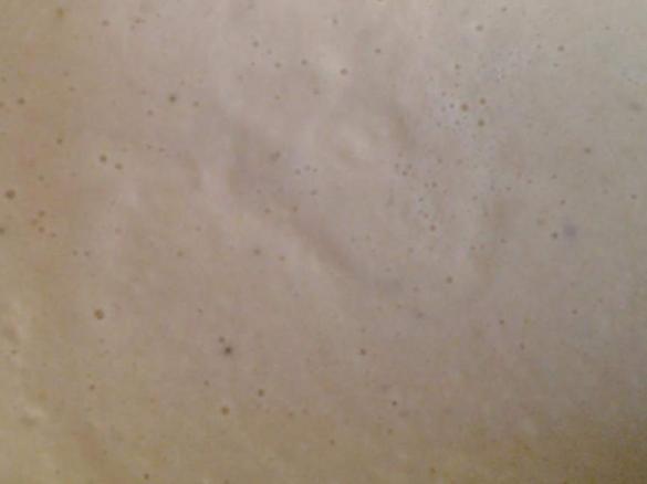 Variation von Sellerie-Suppe mit Ingwer