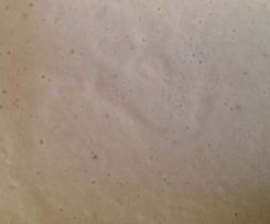 Variation von Sellerie-Suppe mit Ingwer