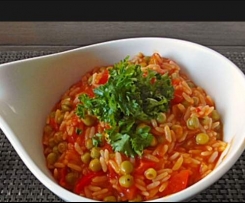 Djuvec-Reis (lecker und wenig Aufwand)