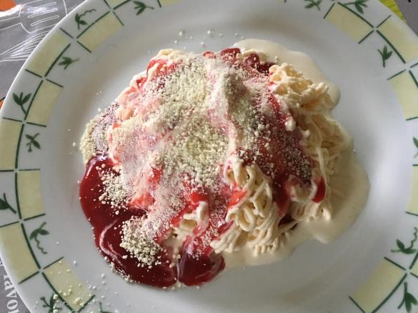 Spaghetti Eis