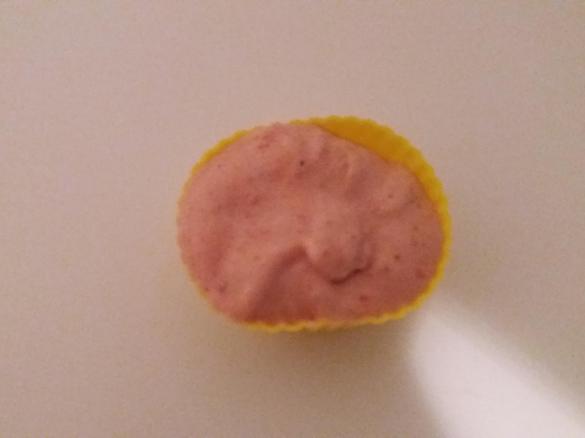 Erdbeereis für die Eismaschine