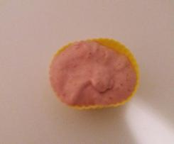 Erdbeereis für die Eismaschine