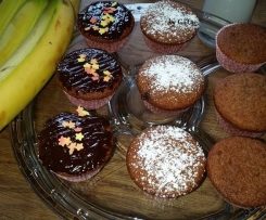 Bananenmuffins - blitzschnell und lecker