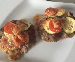 Belegte Fleischküchle 