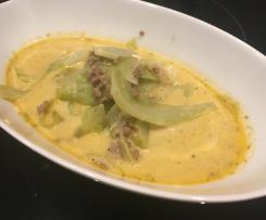 Spitzkohl-Hack-Suppe