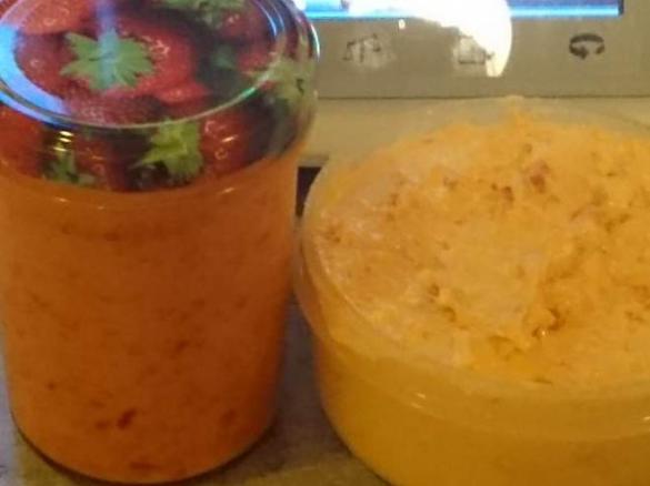 Ajvar Scharfskäse Dipp