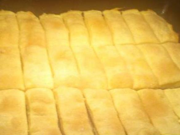 Sahne-Schnitzel (Gebäck!)