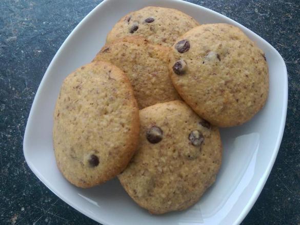 Schoko-Mandel-Cookies