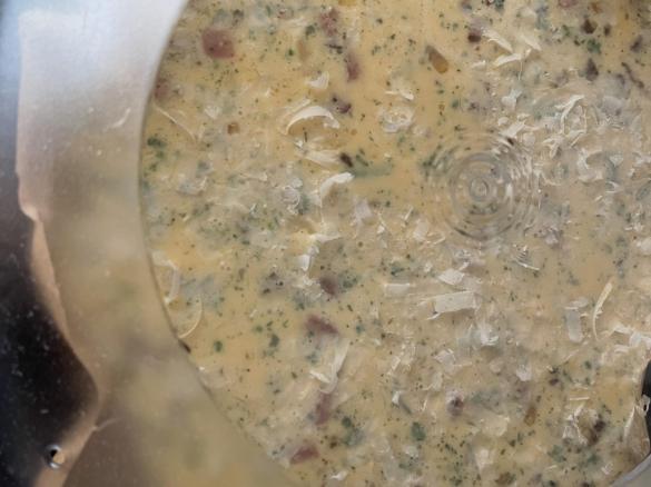 Salami-Omelett aus dem Varoma