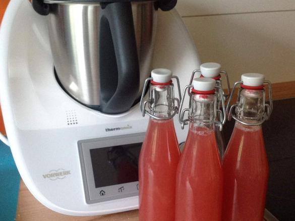 Rhabarbersaft/ Rhabarbersirup