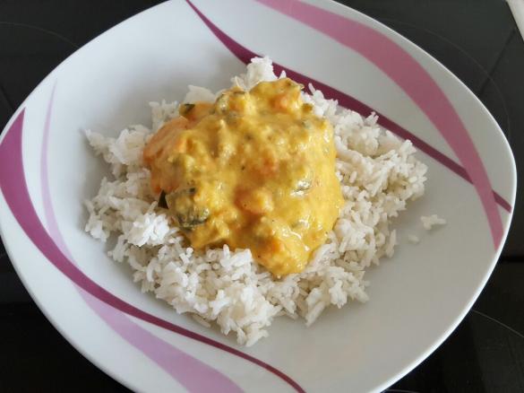 Hähnchencurry mit Basmatireis