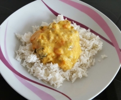 Hähnchencurry mit Basmatireis