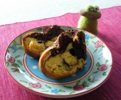 Marmorkuchen mit Sonnenblumenöl