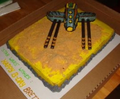 Weißer Schokoladen Kuchen