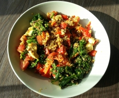 Grünkohl-Hähnchen-Quinoa