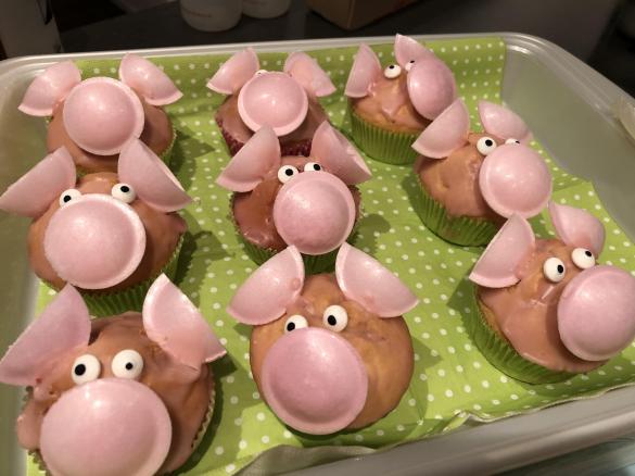 Glücksschweinchen - Muffins