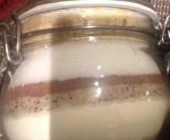 Schoko-Nuss-Cookies (Backmischung im Glas)